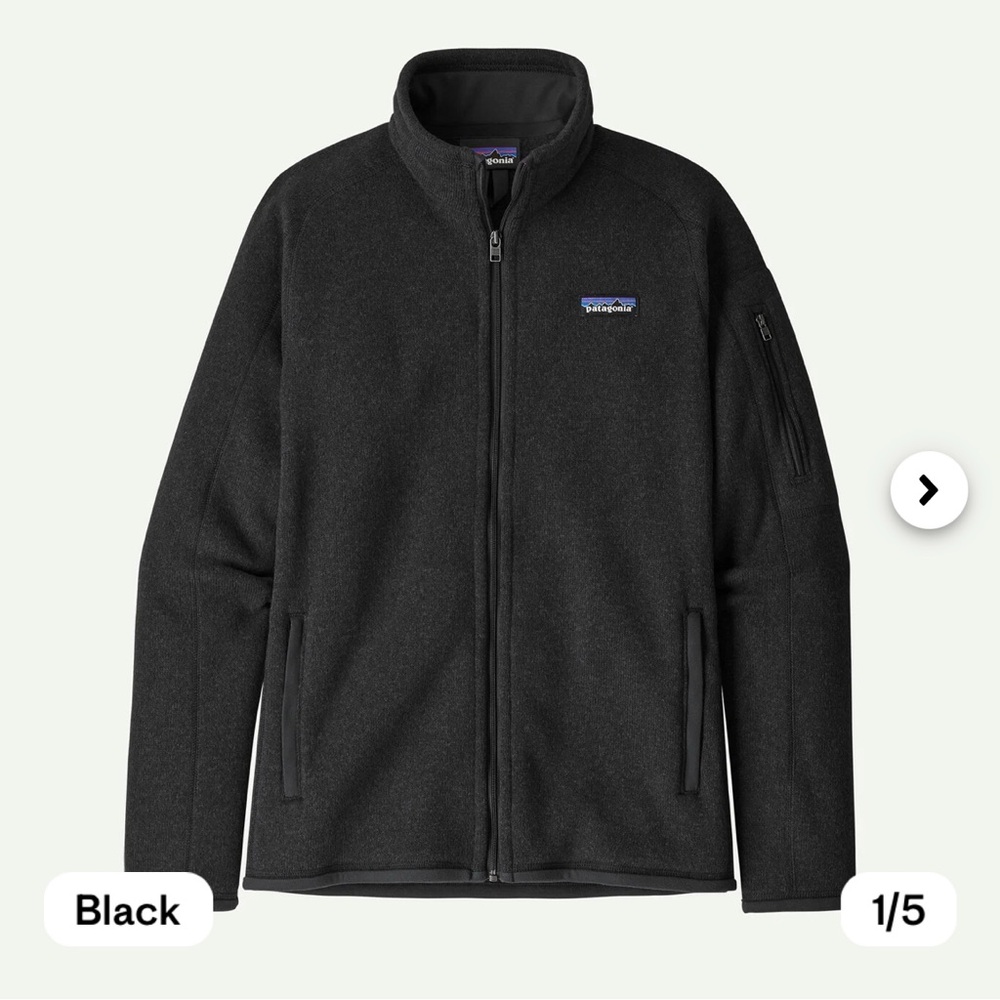 Patagonia better sweater size small women